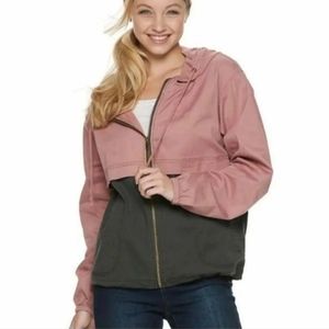 Colorblock Hooded Jacket